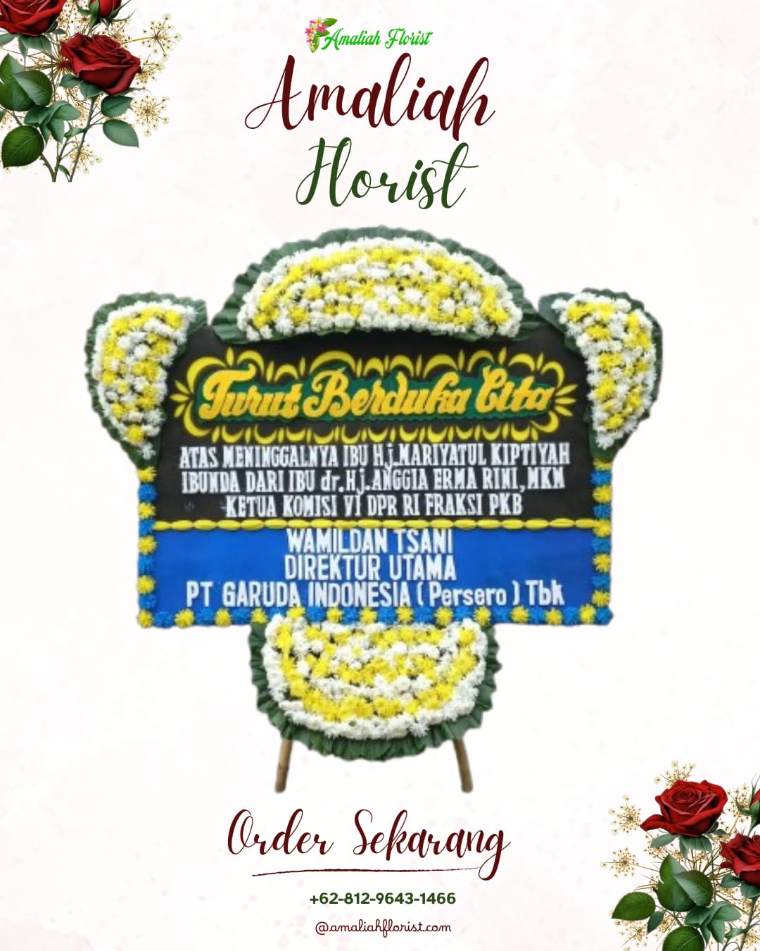 Papan Bunga Duka Cikeusal